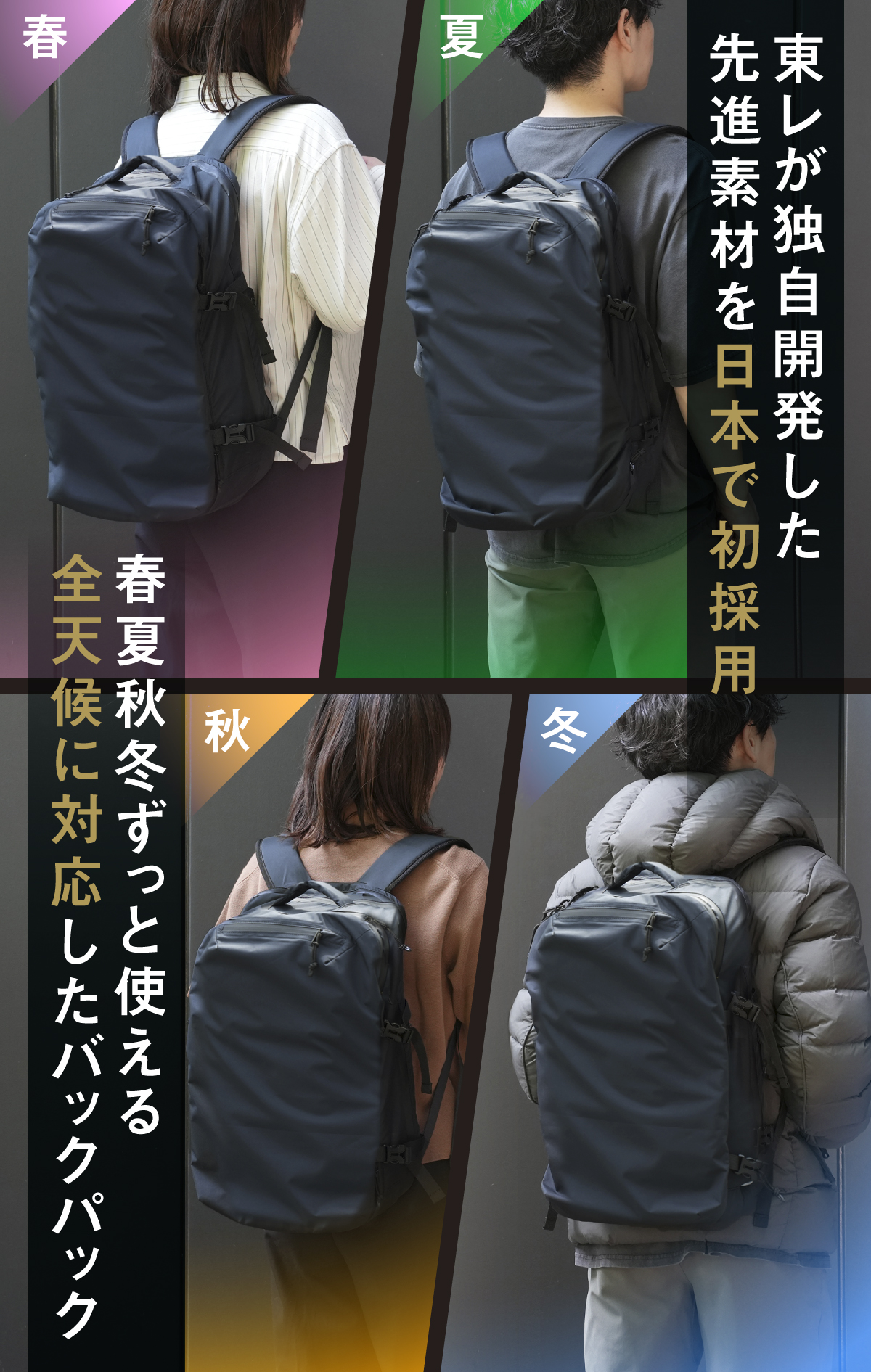 Makuake airoff まとう日傘リュック 新品未使用 パックパック20L Makuake airoff まとう日傘リュック 新品未使用 パックパック20L